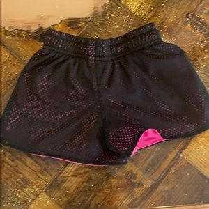Girls reversible soccer shorts
